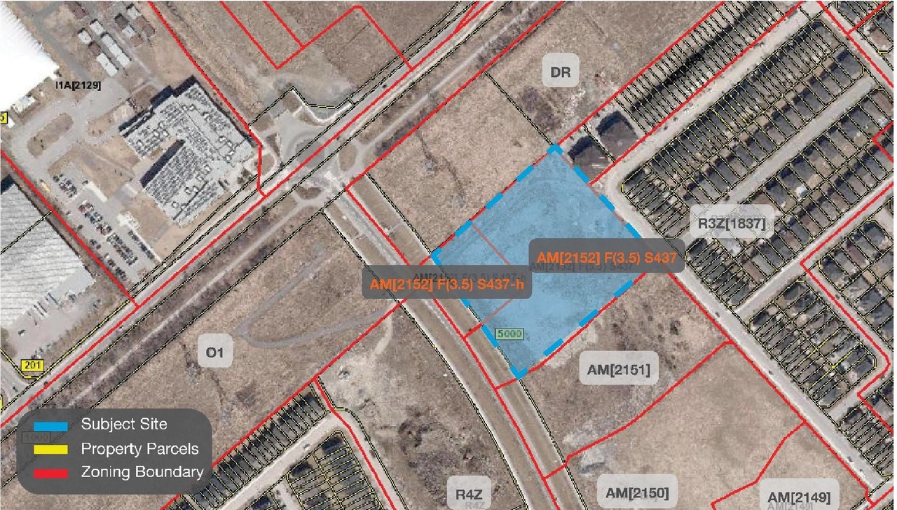 Construction site plan for project from page 12 of the file '2024-12-13 - Urban Design Brief - D07-12-24-0172'