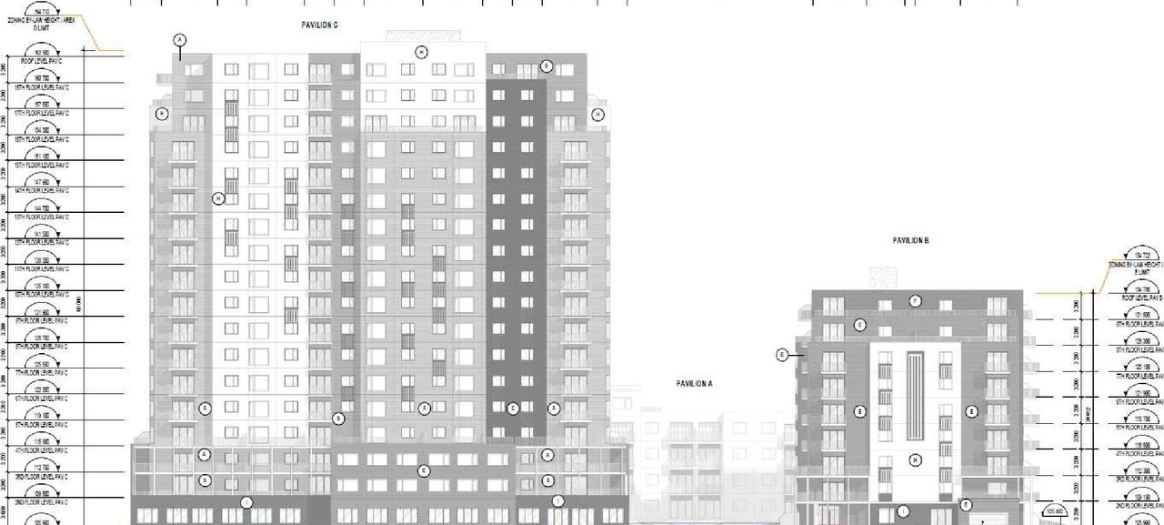Construction site plan for project from page 16 of the file '2024-12-13 - Urban Design Brief - D07-12-24-0172'