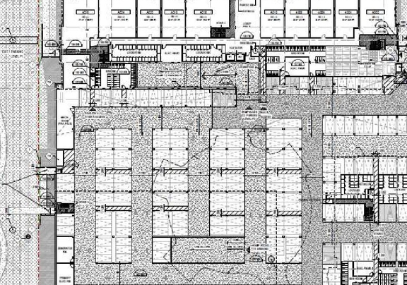 Construction site plan for project from page 18 of the file '2024-12-13 - Urban Design Brief - D07-12-24-0172'