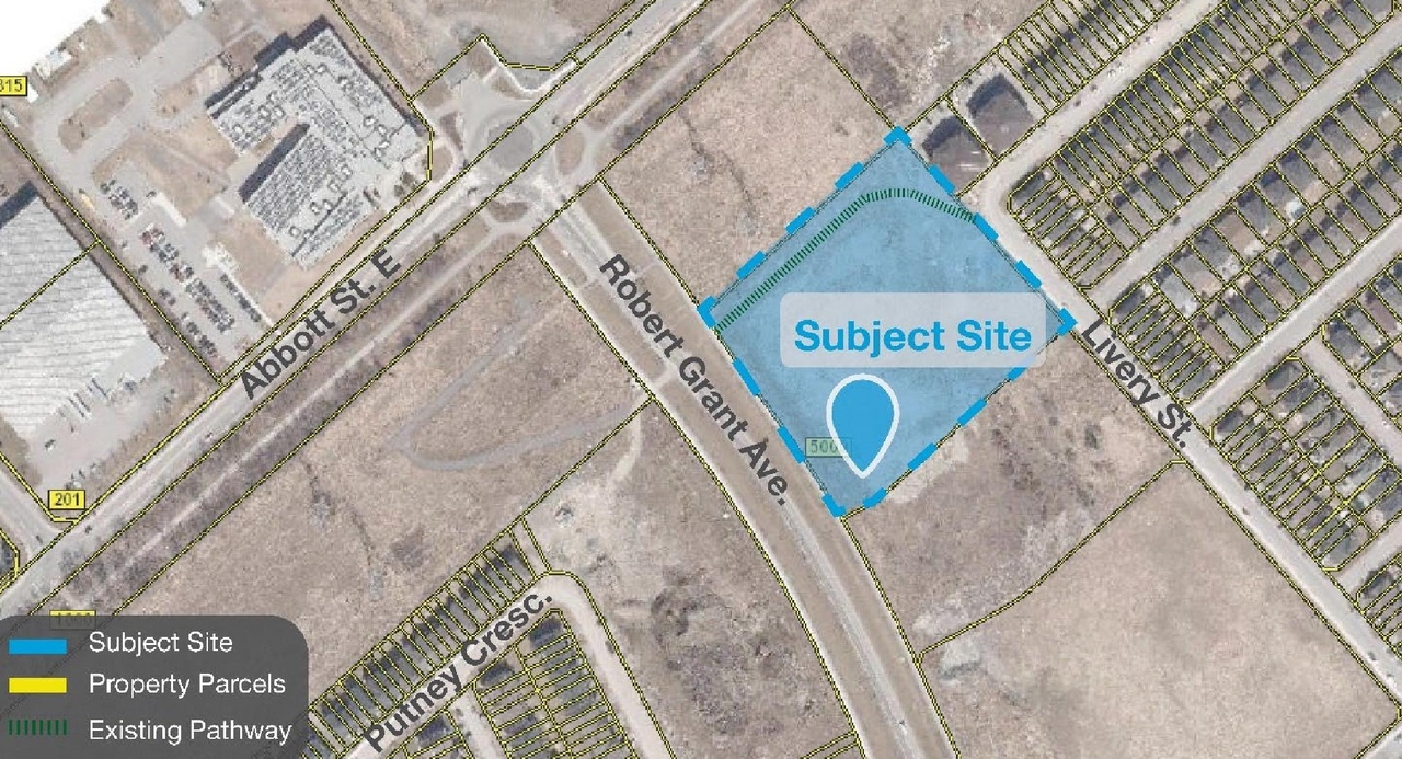 Construction site plan for project from page 4 of the file '2024-12-13 - Urban Design Brief - D07-12-24-0172'