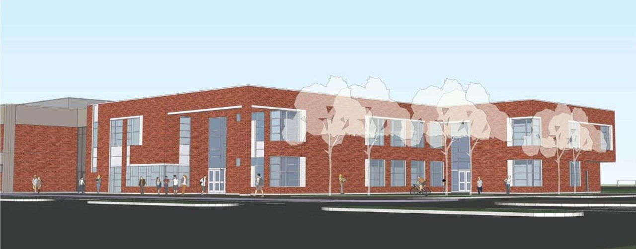 Rendering of building from page 18 of the file '2024-12-16 - Urban Design Brief - D07-12-24-0173'