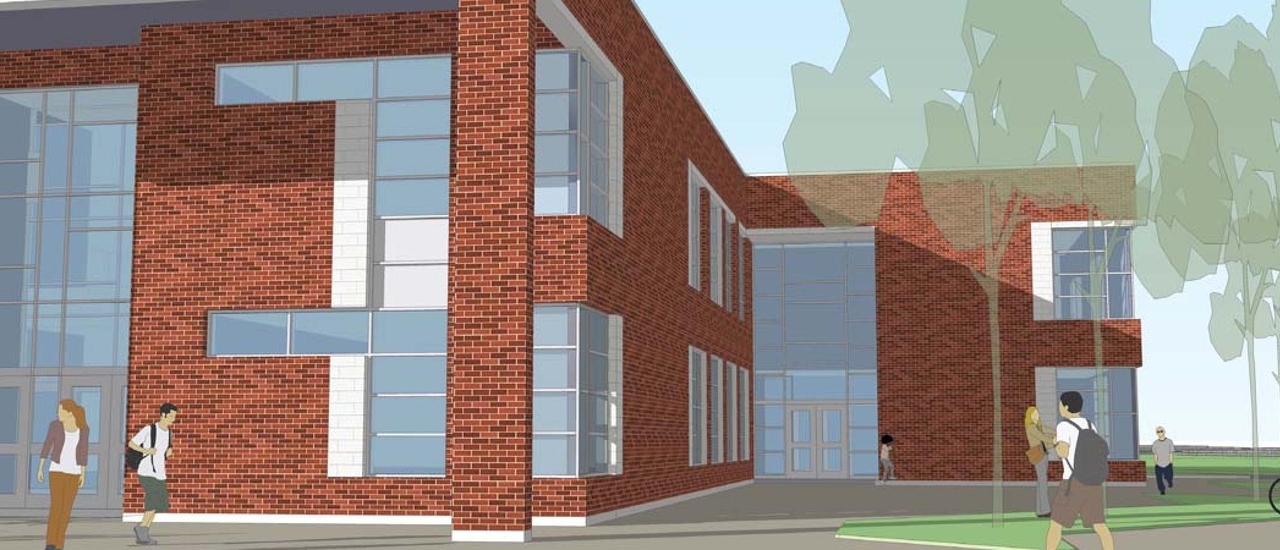 Rendering of building from page 18 of the file '2024-12-16 - Urban Design Brief - D07-12-24-0173'