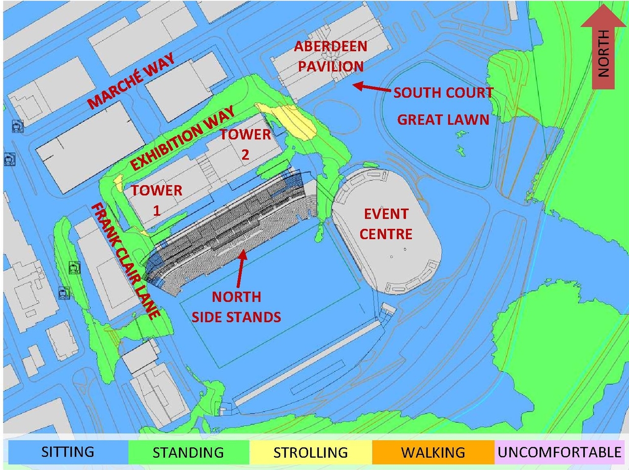 Construction site plan for project from page 100 of the file '2025-01-10 - Urban Design Review Panel Report - D07-12-24-0178'