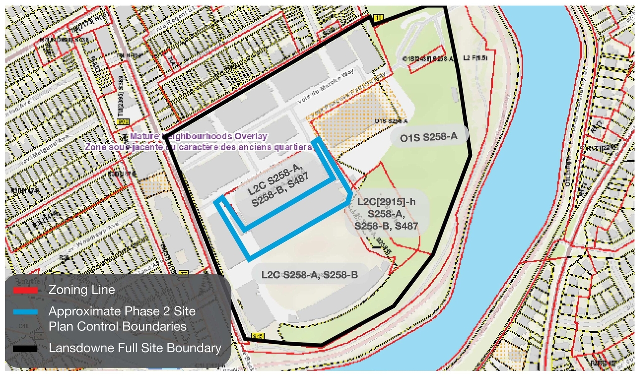 Construction site plan for project from page 17 of the file '2025-01-10 - Urban Design Review Panel Report - D07-12-24-0178'