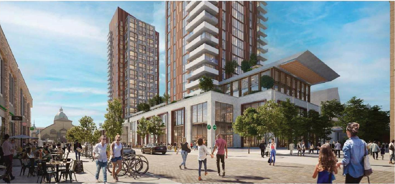 Rendering of building from page 29 of the file '2025-01-10 - Urban Design Review Panel Report - D07-12-24-0178'