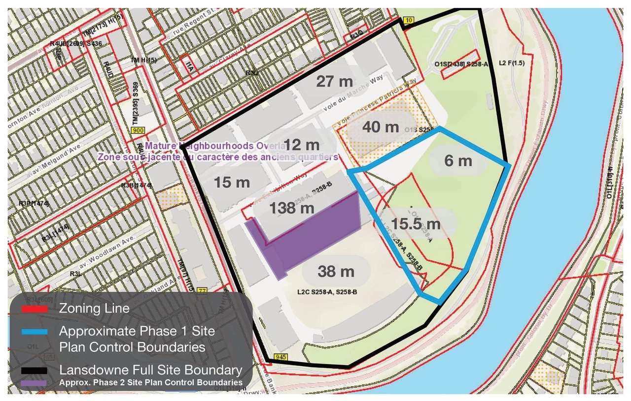 Construction site plan for project from page 29 of the file '2025-01-10 - Urban Design Review Panel Report - D07-12-24-0178'