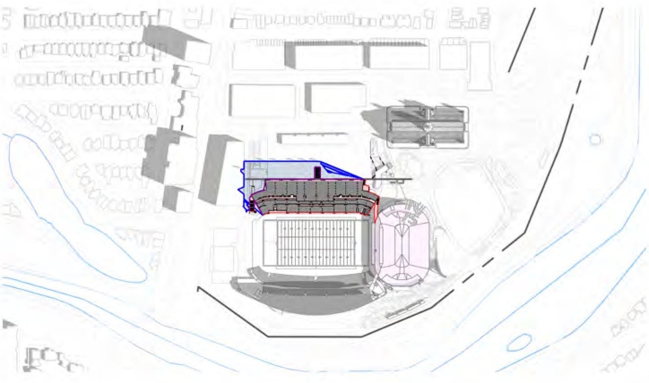 Construction site plan for project from page 72 of the file '2025-01-10 - Urban Design Review Panel Report - D07-12-24-0178'