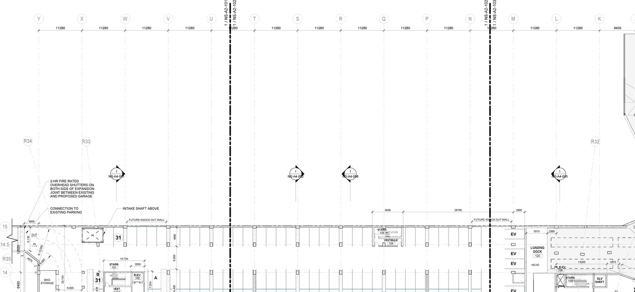 Construction site plan for project from page 1 of the file '2024-12-24 - Appendix B - Overall Floor Plans - D07-12-24-0178'