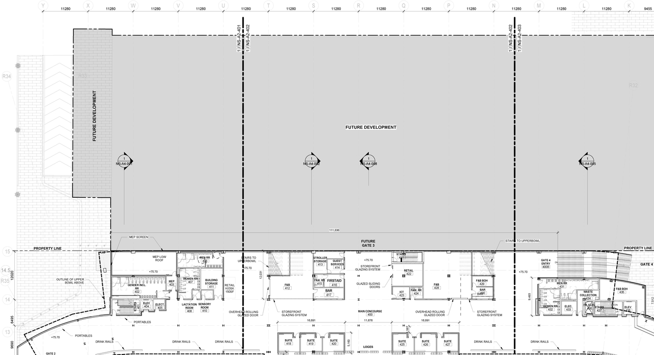 Floor plan for project from page 4 of the file '2024-12-24 - Appendix B - Overall Floor Plans - D07-12-24-0178'