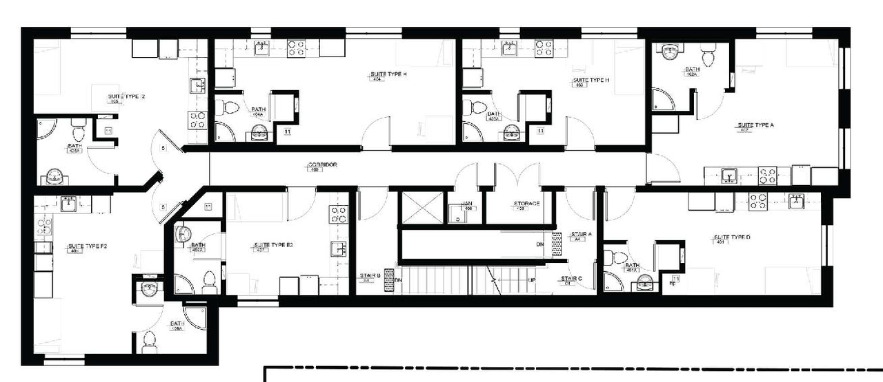 Floor plan for project from page 15 of the file '2025-01-13 - Design Brief - D07-12-25-0002'