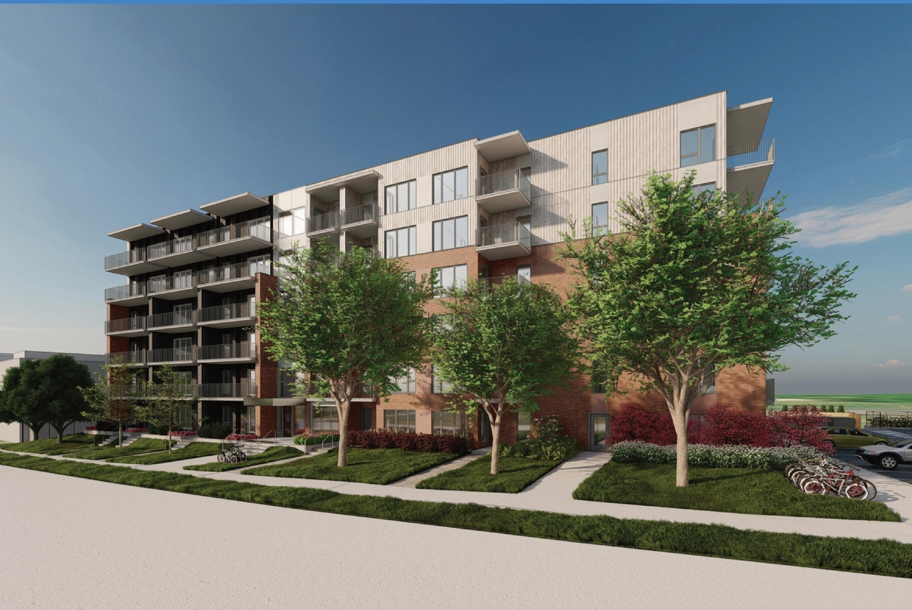 Rendering of building from page 11 of the file '2025-05-12 - Renderings - D07-12-25-0005'