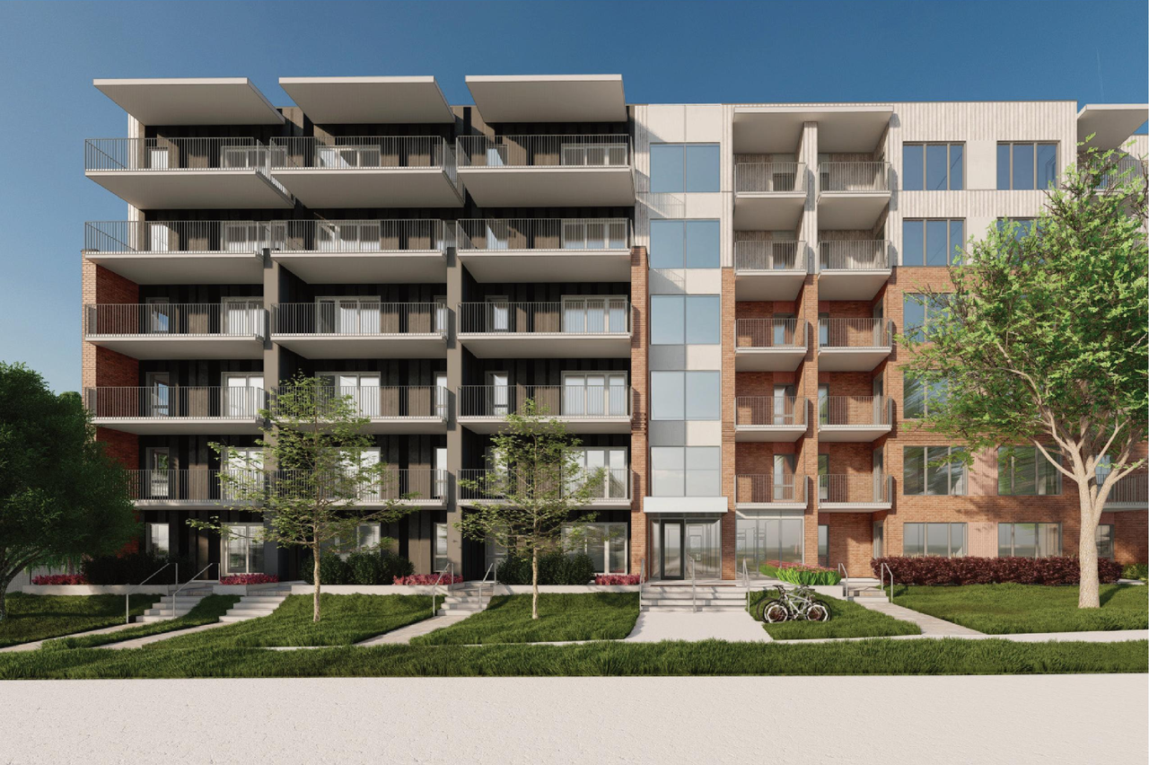 Rendering of building from page 12 of the file '2025-05-12 - Renderings - D07-12-25-0005'