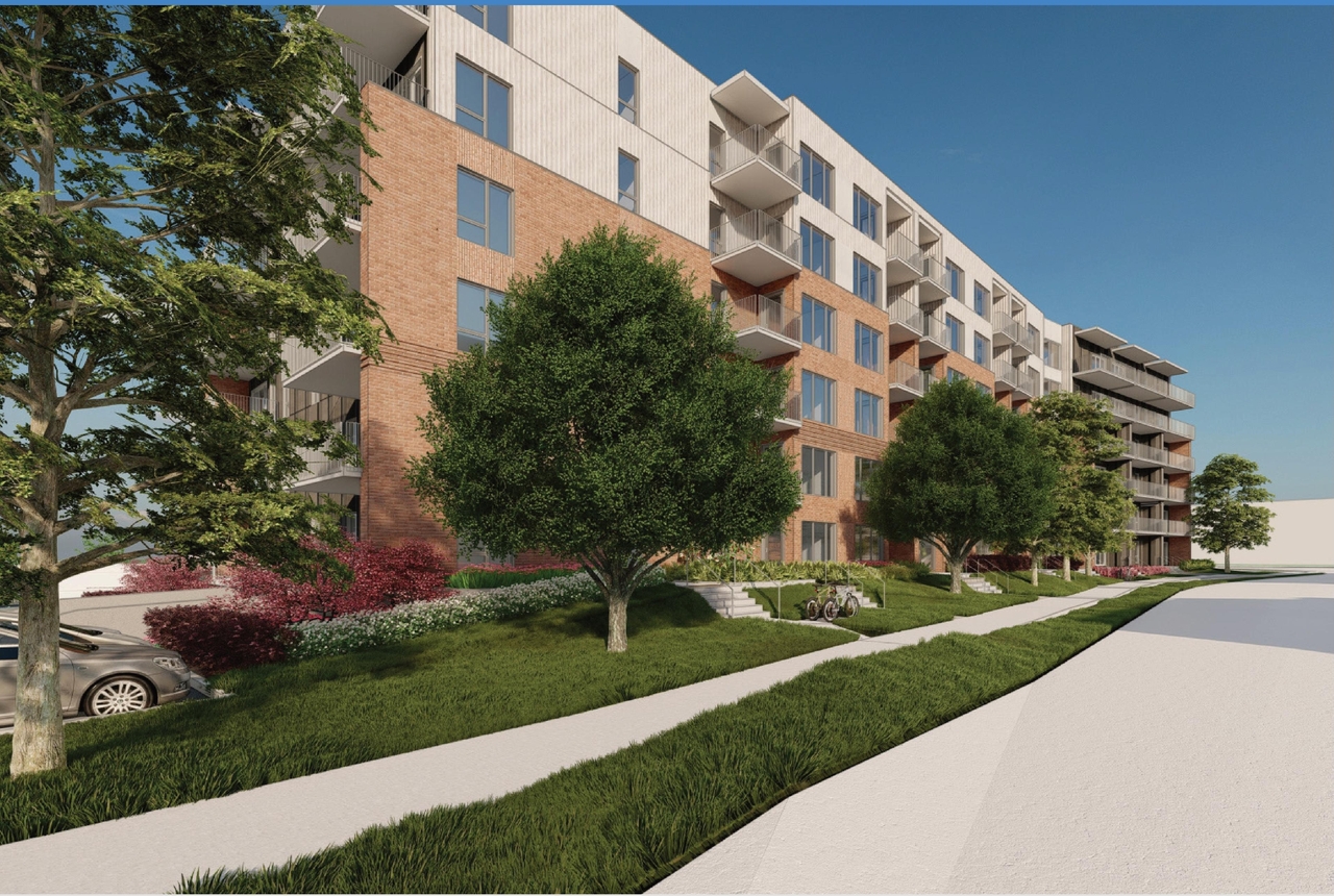 Rendering of building from page 7 of the file '2025-05-12 - Renderings - D07-12-25-0005'