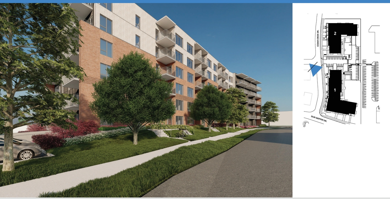 Construction site plan for project from page 30 of the file '2025-01-22 - (Residential) Urban Design Brief - D07-12-25-0005'