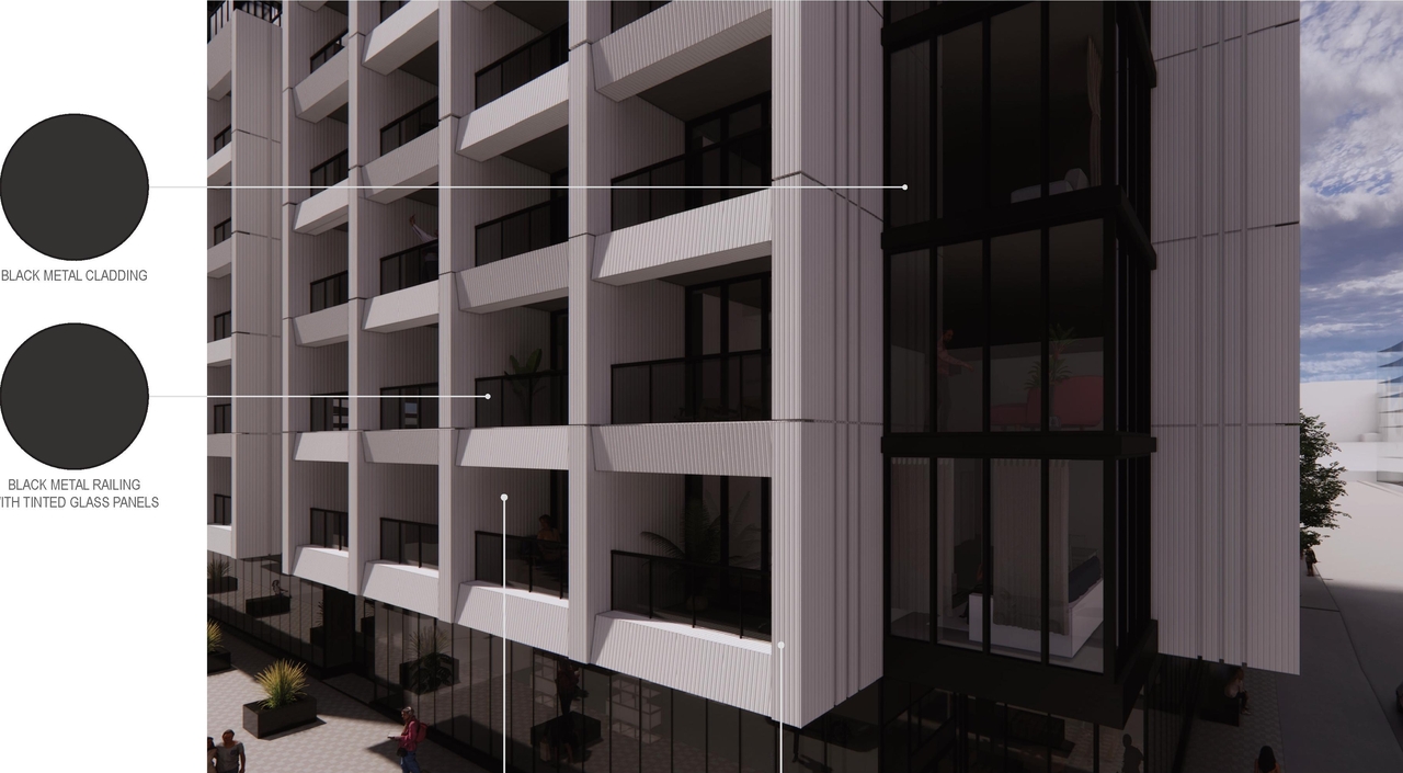 Rendering of building from page 34 of the file '2025-07-22 - UDRP Report - D07-12-25-0010'