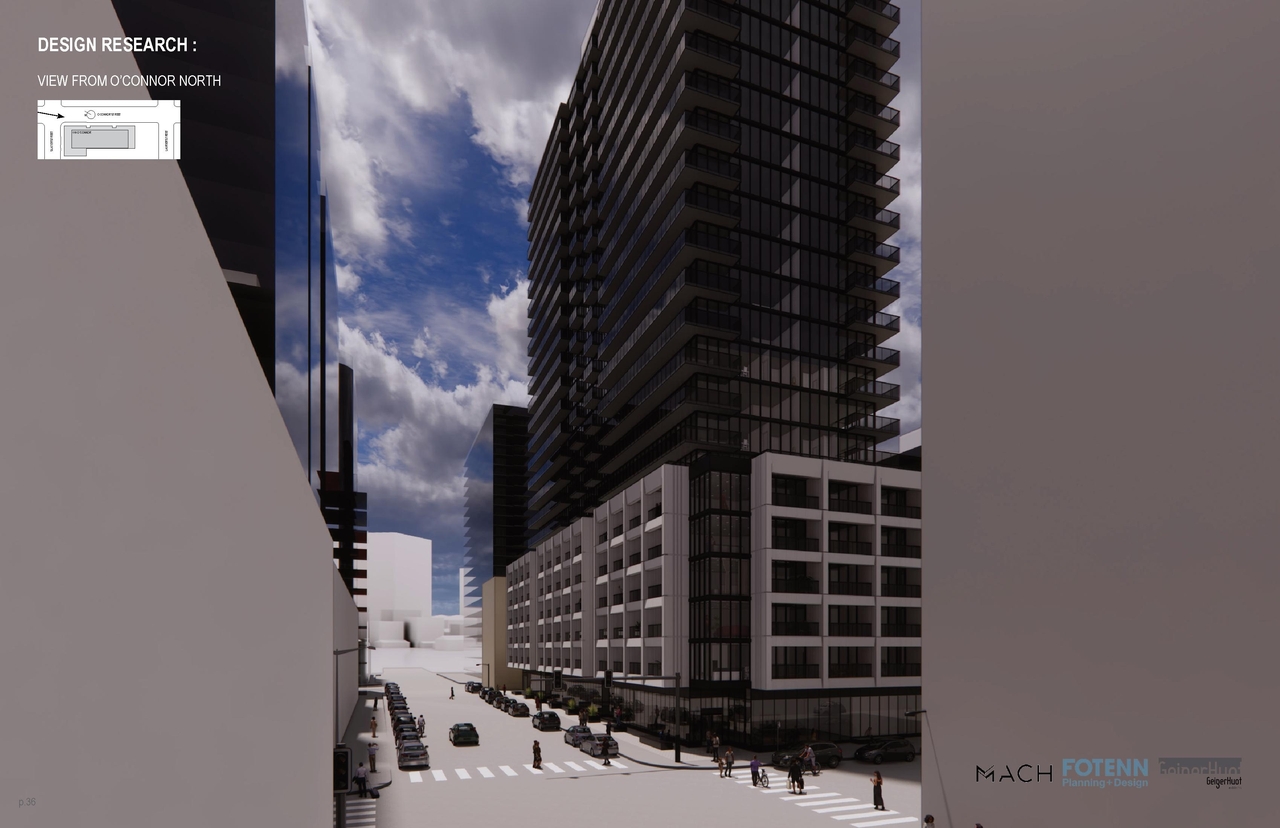 Rendering of building from page 38 of the file '2025-07-22 - UDRP Report - D07-12-25-0010'