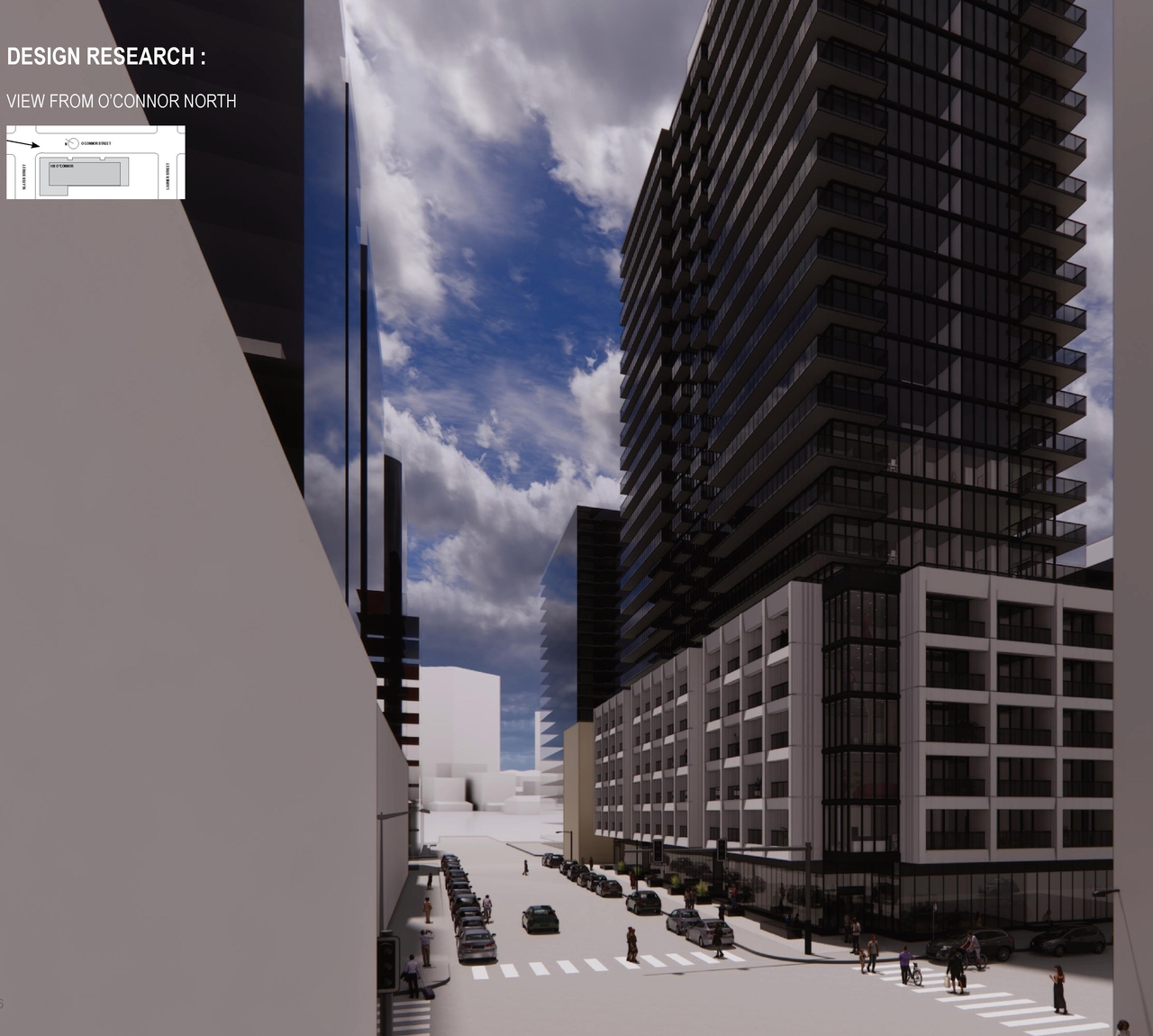 Rendering of building from page 38 of the file '2025-07-22 - UDRP Report - D07-12-25-0010'