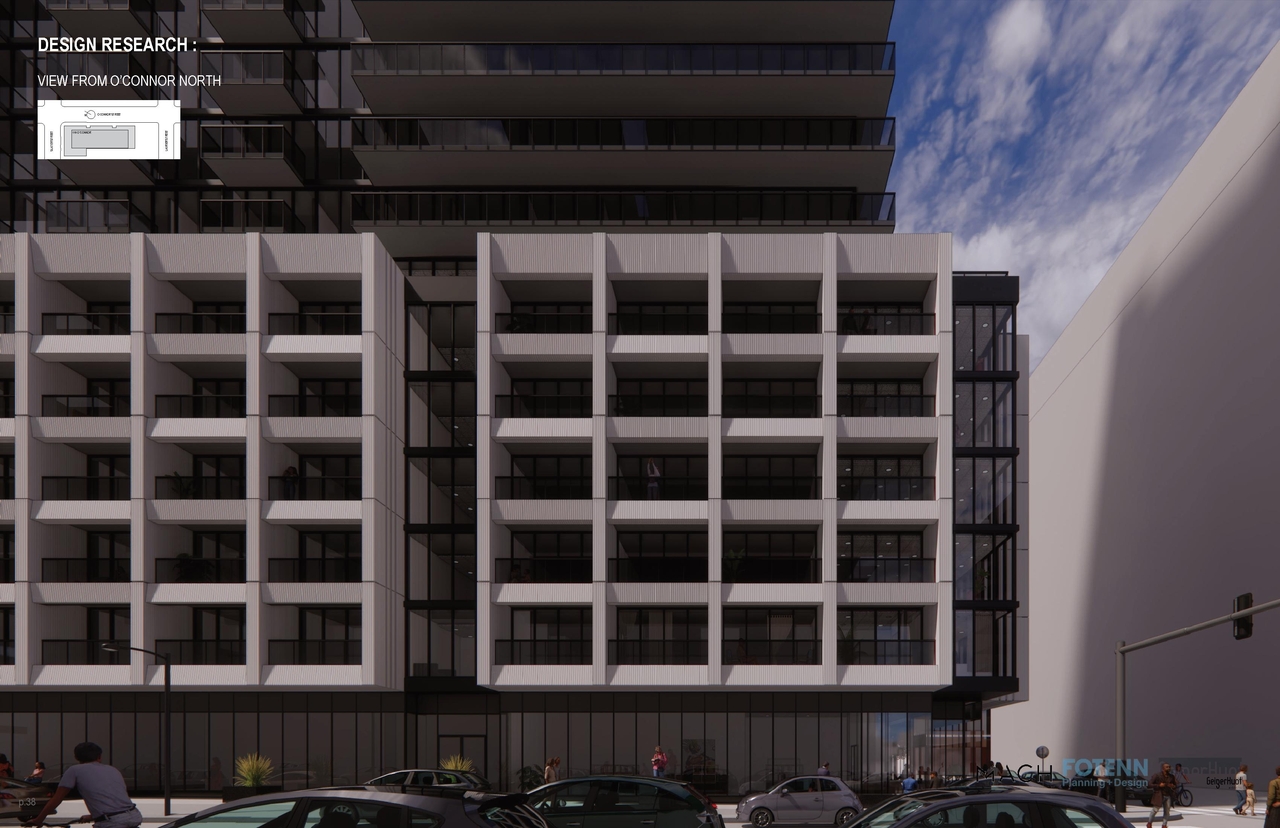 Rendering of building from page 40 of the file '2025-07-22 - UDRP Report - D07-12-25-0010'