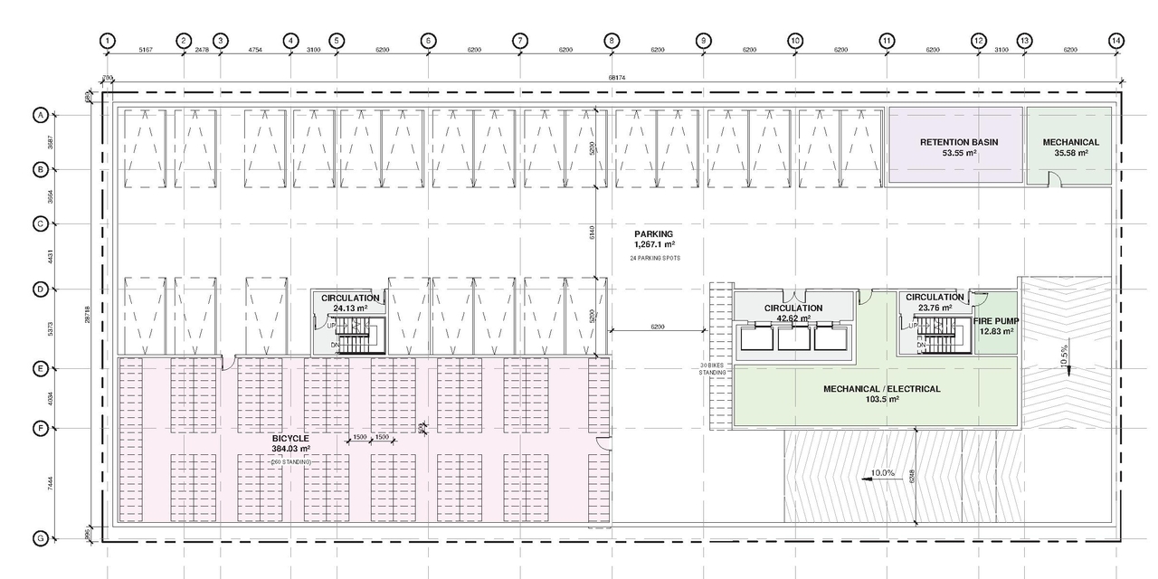 Floor plan for project from page 45 of the file '2025-07-22 - UDRP Report - D07-12-25-0010'
