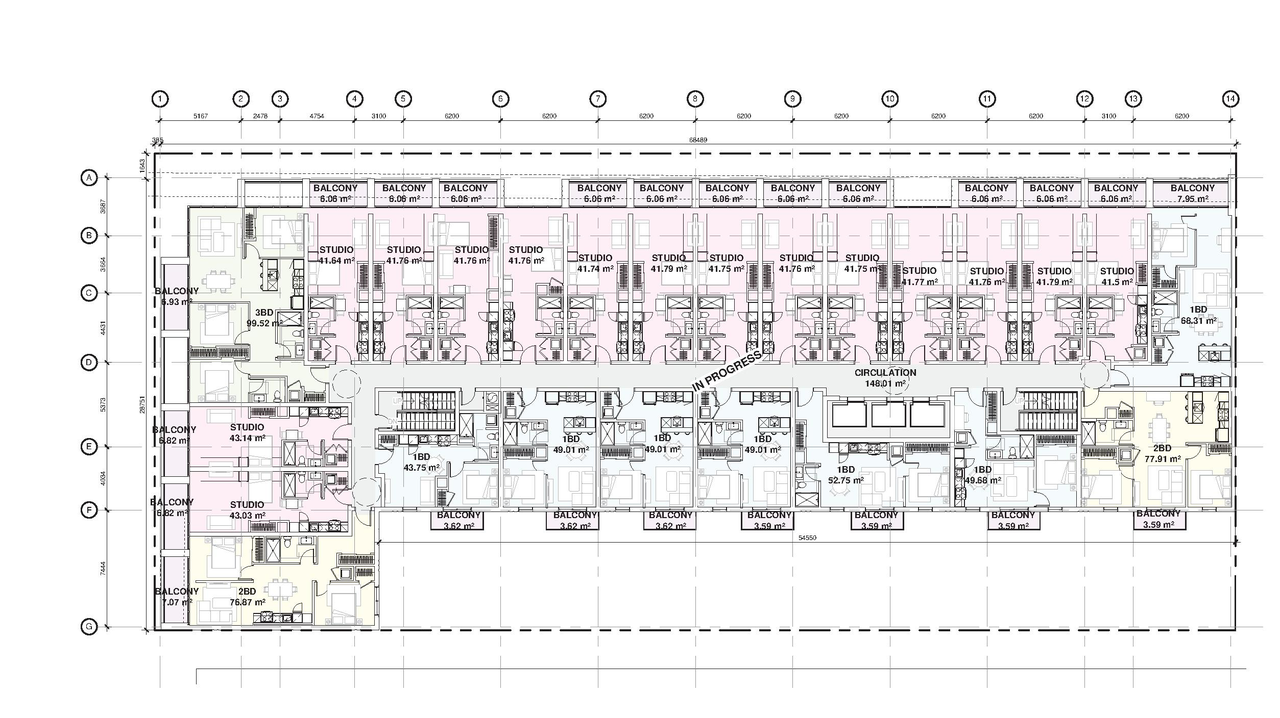 Floor plan for project from page 47 of the file '2025-07-22 - UDRP Report - D07-12-25-0010'