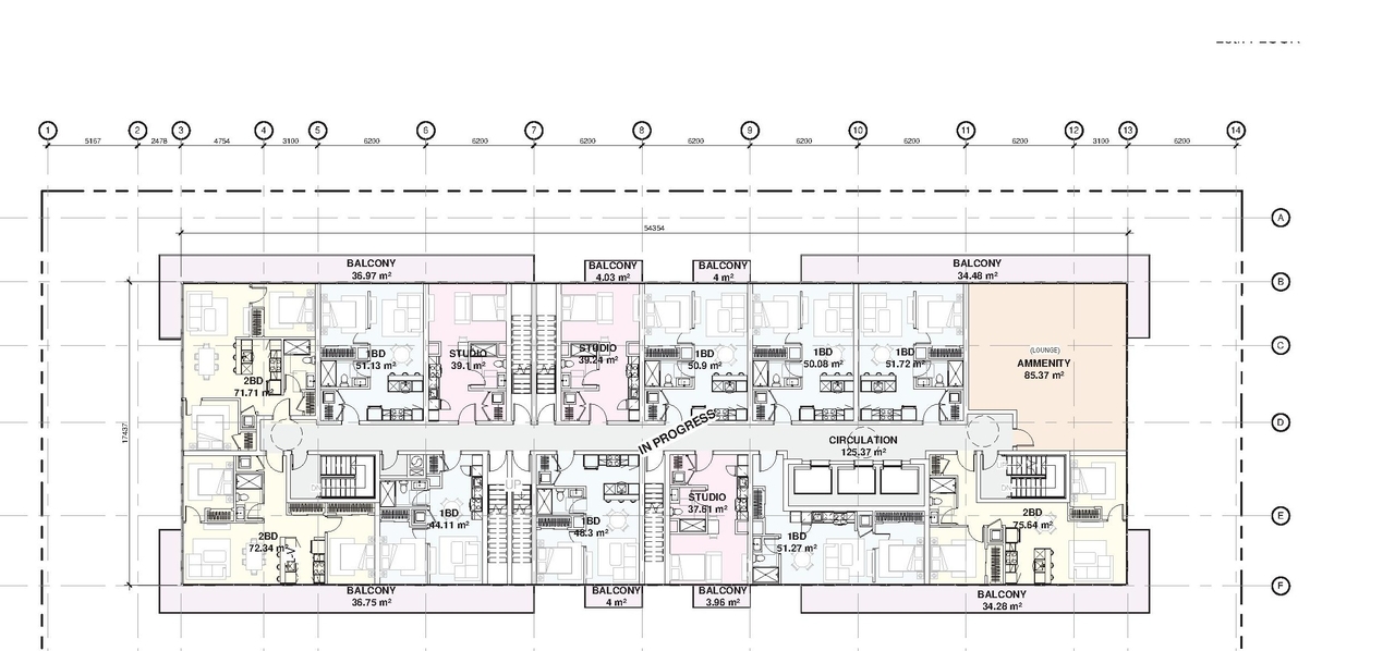 Floor plan for project from page 50 of the file '2025-07-22 - UDRP Report - D07-12-25-0010'