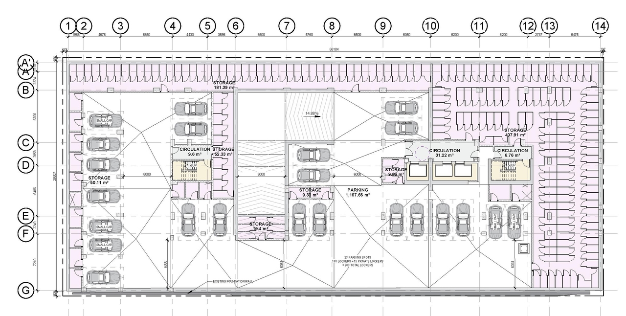 Floor plan for project from page 40 of the file '2025-10-30 - Urban Design Brief - D07-12-25-0010'