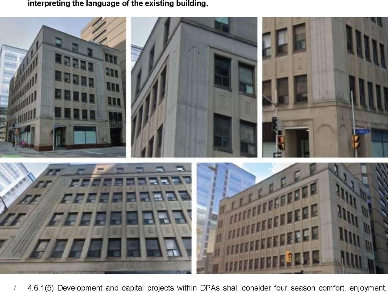 Rendering of building from page 68 of the file '2025-10-30 - Urban Design Brief - D07-12-25-0010'