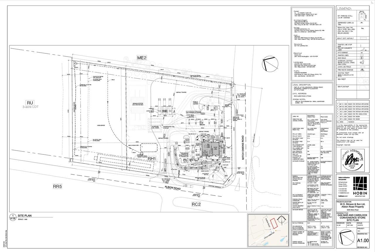 Construction site plan for project from page 26 of the file '2025-06-02 - Design Brief - D07-12-25-0013'