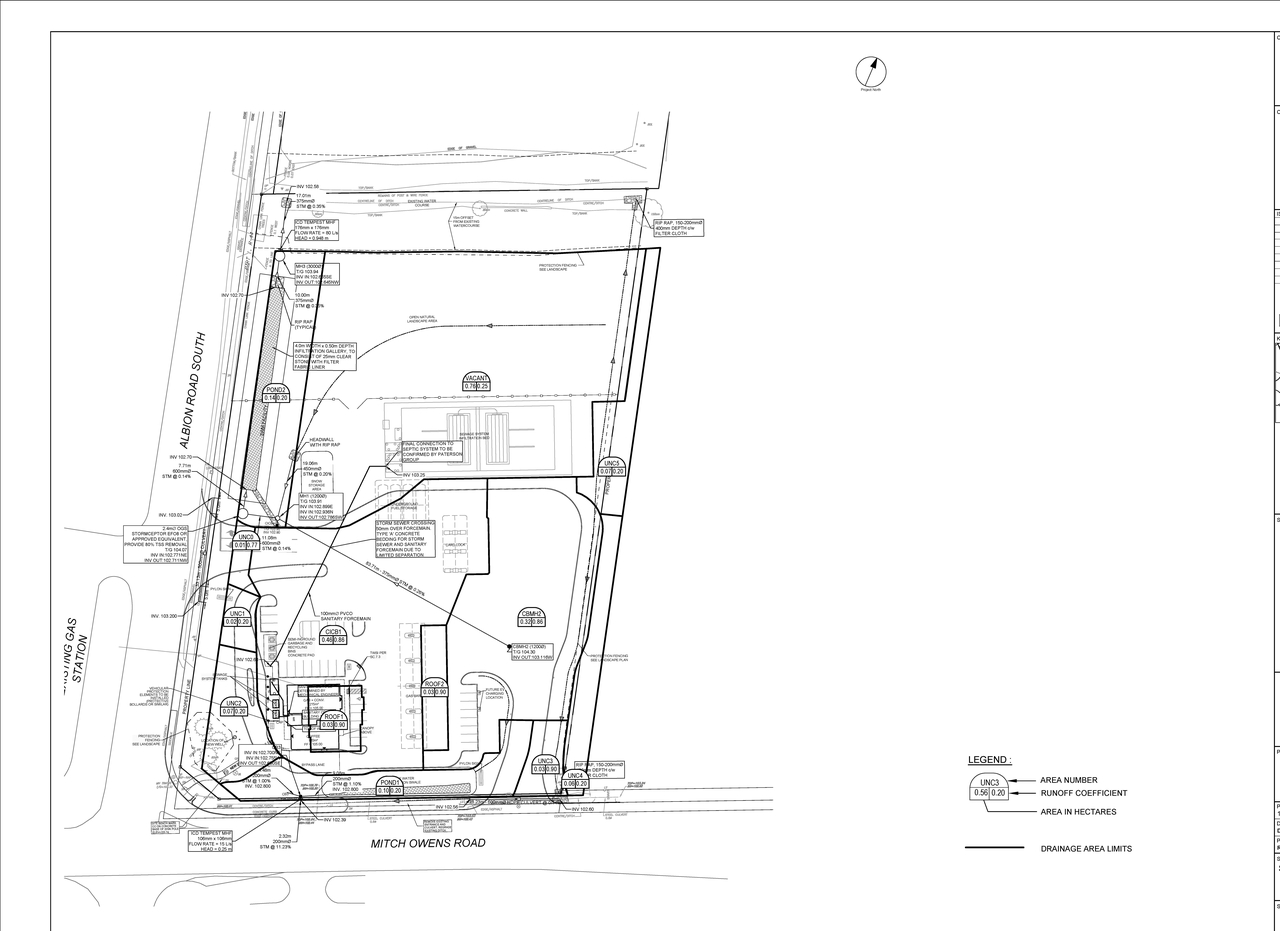 Construction site plan for project from page 55 of the file '2025-06-02 - Design Brief - D07-12-25-0013'