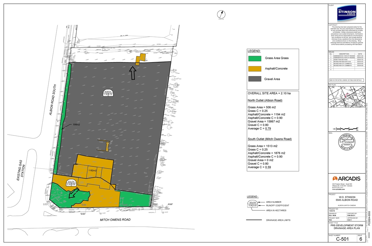 Construction site plan for project from page 56 of the file '2025-06-02 - Design Brief - D07-12-25-0013'