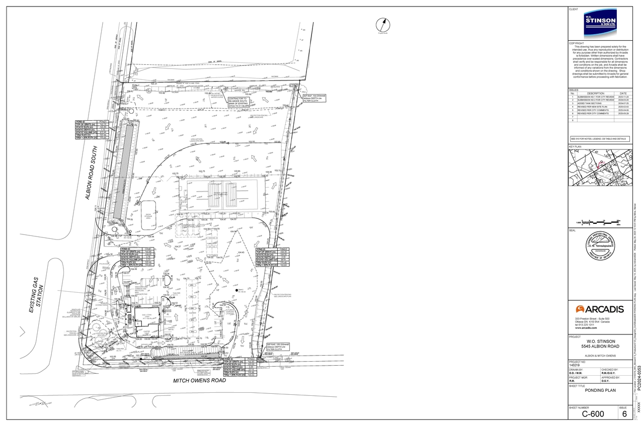 Construction site plan for project from page 58 of the file '2025-06-02 - Design Brief - D07-12-25-0013'