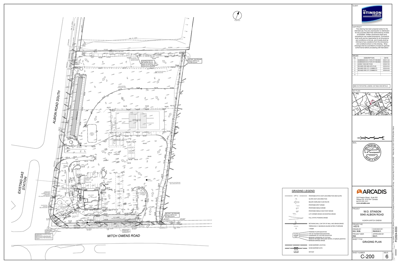 Construction site plan for project from page 89 of the file '2025-06-02 - Design Brief - D07-12-25-0013'