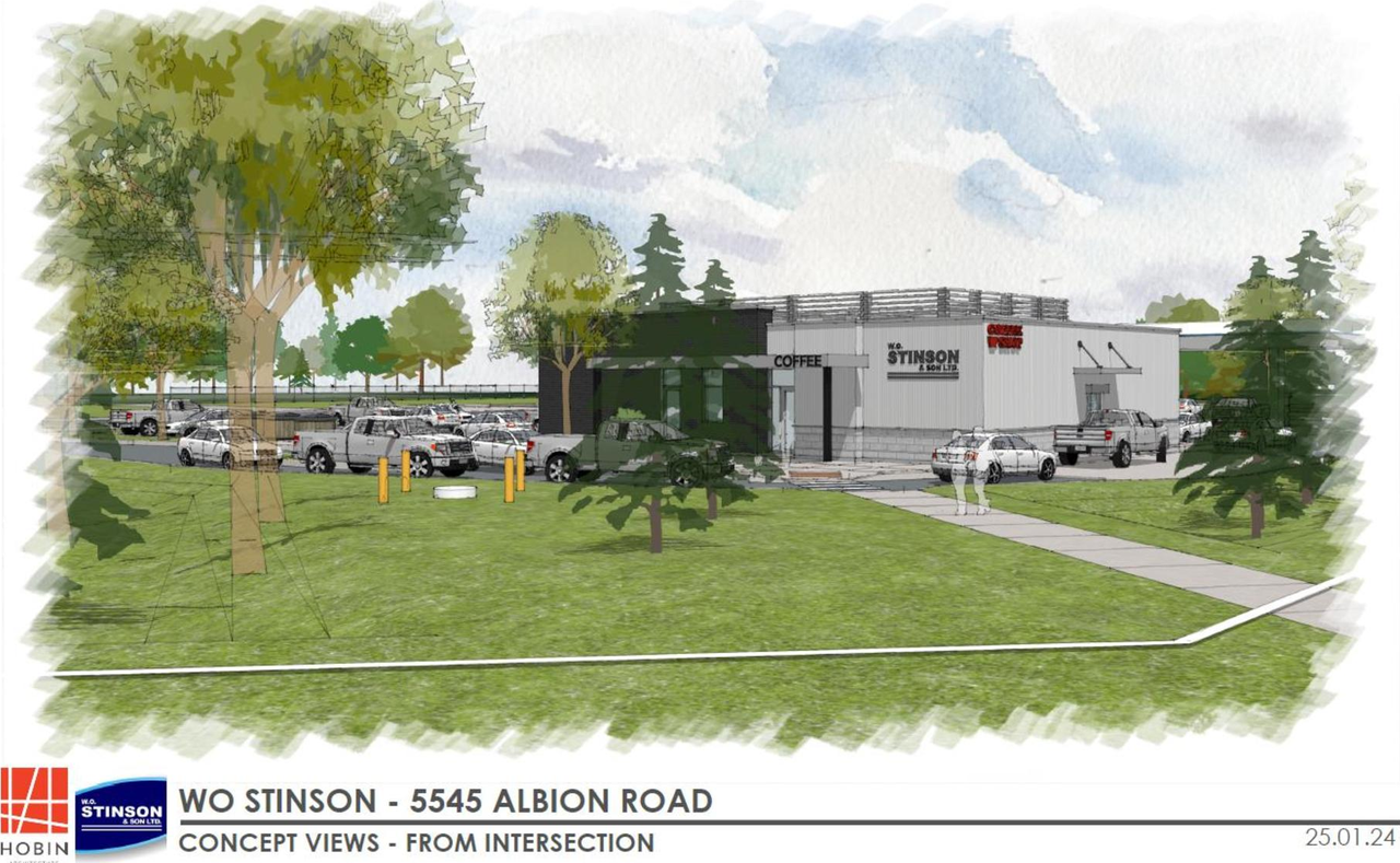 Rendering of building from page 35 of the file '2025-02-03 - Urban Design Brief - D07-12-25-0013'