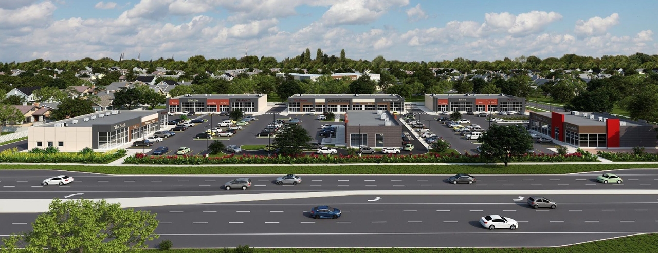 Rendering of building from page 12 of the file '2025-07-31 - Urban Design Brief - D07-12-25-0014'