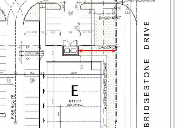 Construction site plan for project from page 25 of the file '2025-07-31 - Design Brief - D07-12-25-0014'