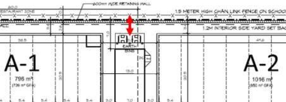 Construction site plan for project from page 25 of the file '2025-10-01 - Design Brief - D07-12-25-0014'