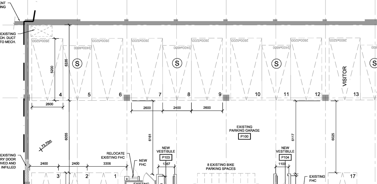 Construction site plan for project from page 2 of the file '2025-06-17 - Site Plan Elevations & Floor Plans - D07-12-25-0015'