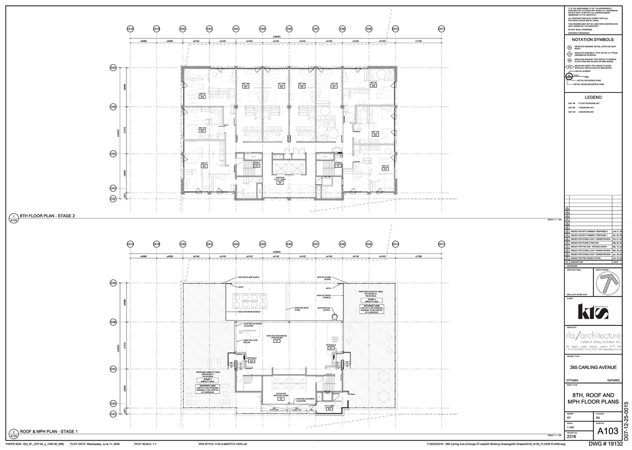 Construction site plan for project from page 5 of the file '2025-06-17 - Site Plan Elevations & Floor Plans - D07-12-25-0015'