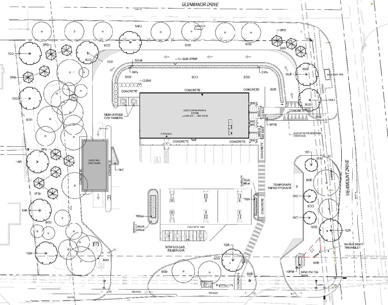 Construction site plan for project from page 16 of the file '2025-02-24 - Urban Design Brief - D07-12-25-0019'