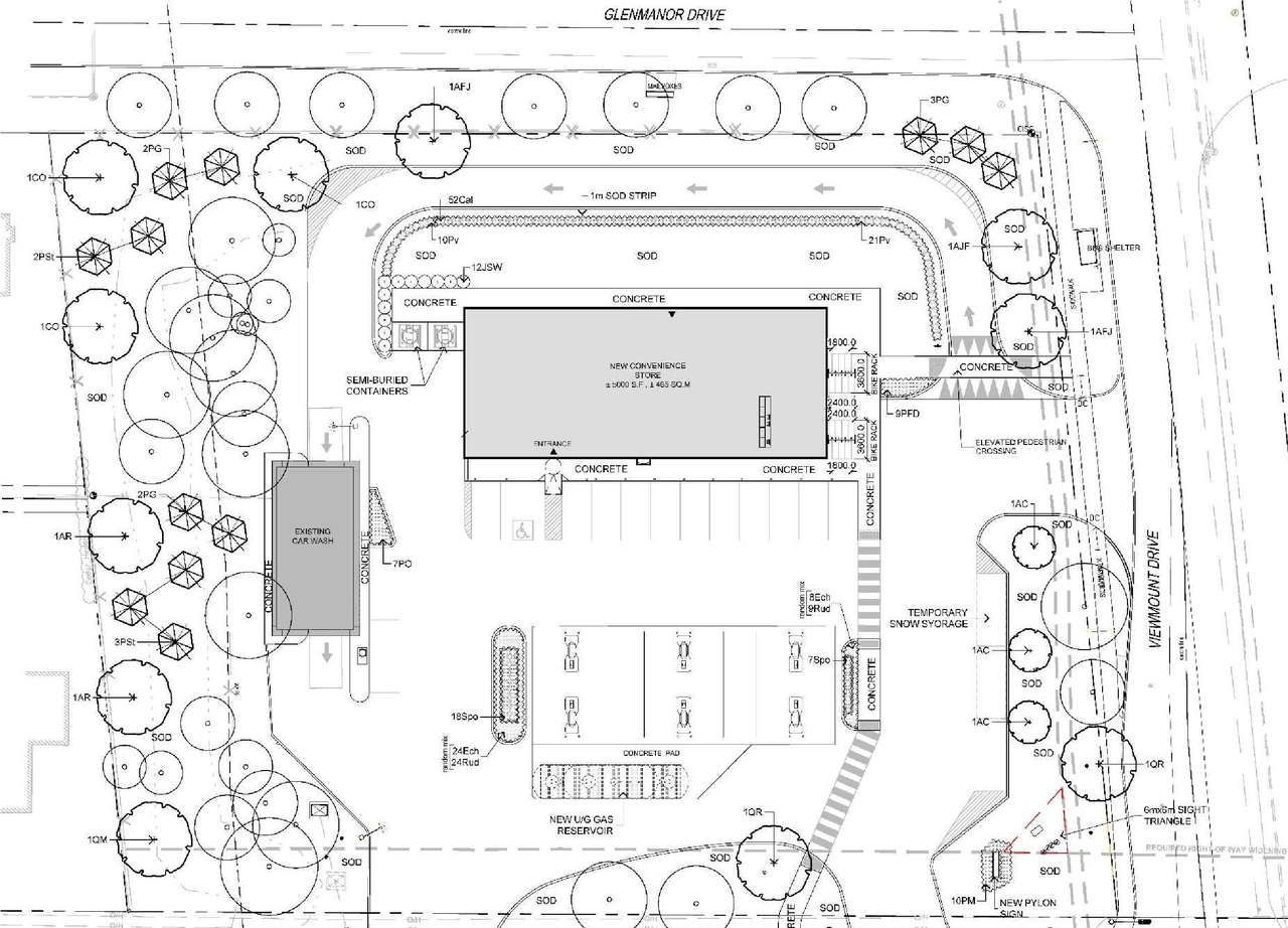 Construction site plan for project from page 16 of the file '2025-02-24 - Urban Design Brief - D07-12-25-0019'