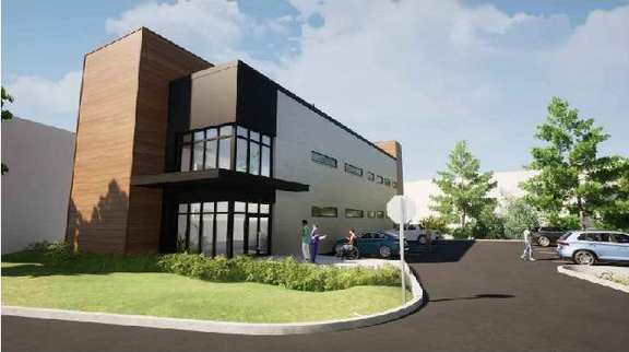 Rendering of building from page 6 of the file '2025-03-03 - Urban Design Brief - D07-12-25-0022'