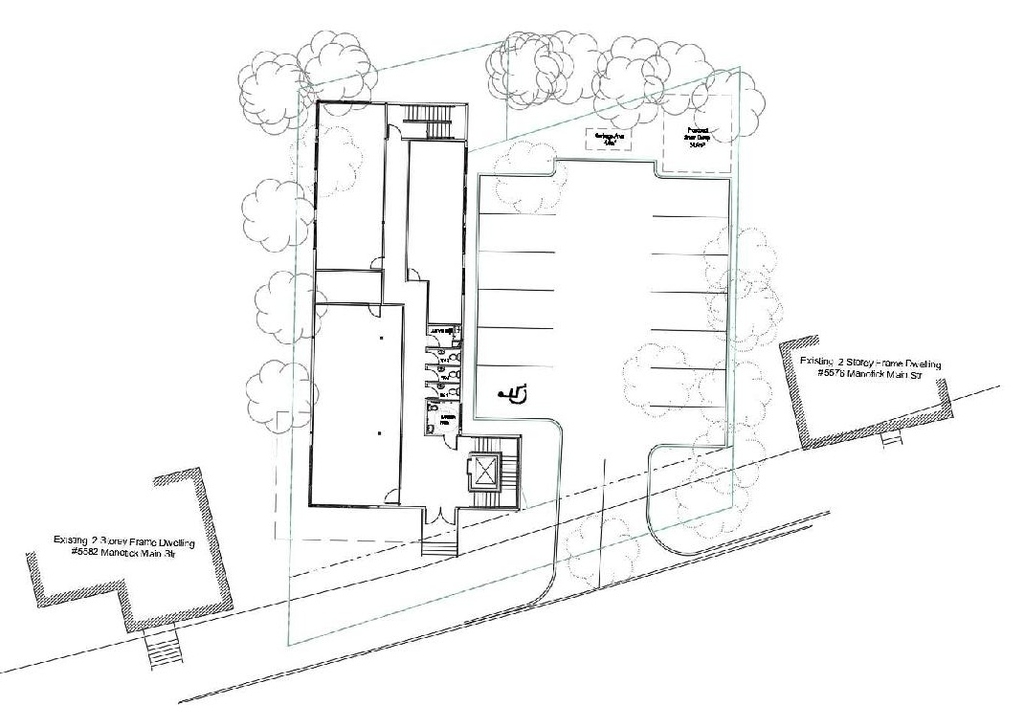 Construction site plan for project from page 24 of the file '2025-11-28 - Urban Design Brief - D07-12-25-0022'