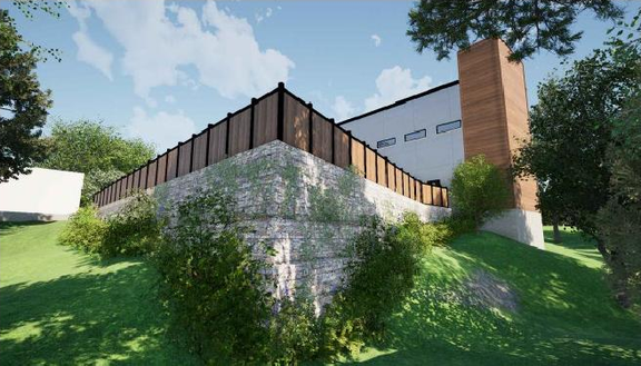 Rendering of building from page 7 of the file '2025-11-28 - Urban Design Brief - D07-12-25-0022'