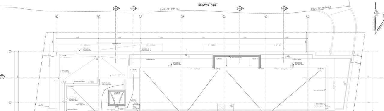 Construction site plan for project from page 5 of the file '2026-03-06 - Floor Plans - D07-12-25-0028'