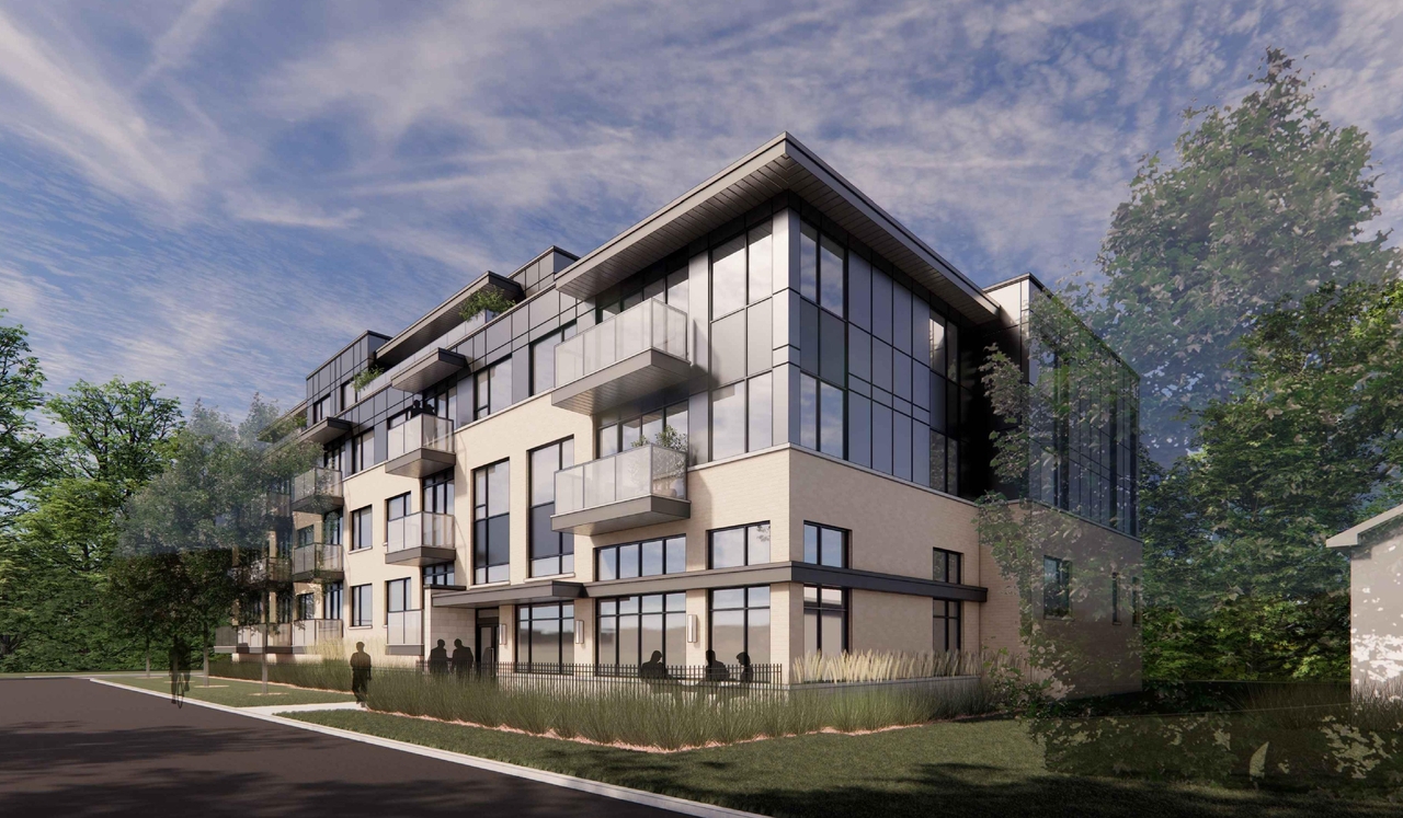 Rendering of building from page 1 of the file '2025-03-07 - Rendering - D07-12-25-0028'