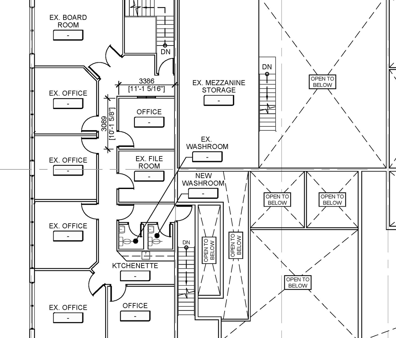Construction site plan for project from page 1 of the file '2025-03-12 - Proposed Floor Plans & Proposed Exterior Elevations - D07-12-25-0031'