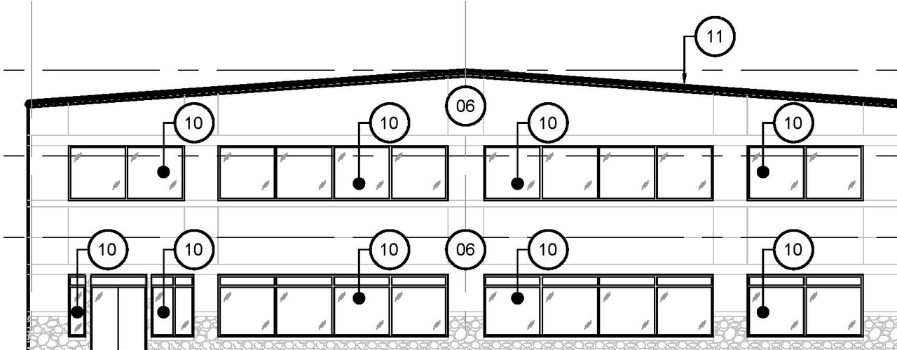 Construction site plan for project from page 2 of the file '2025-03-12 - Proposed Floor Plans & Proposed Exterior Elevations - D07-12-25-0031'