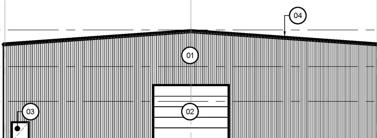 Construction site plan for project from page 2 of the file '2025-03-12 - Proposed Floor Plans & Proposed Exterior Elevations - D07-12-25-0031'