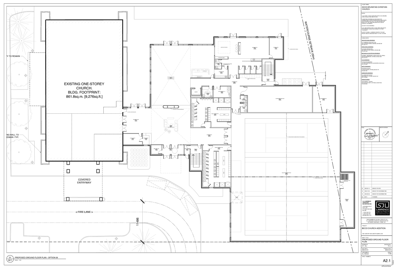 Floor plan for project from page 2 of the file '2025-03-13 - Floor Plans - D07-12-25-0033'