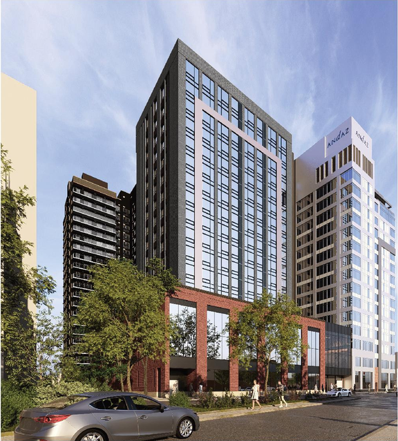 Rendering of building from page 31 of the file '2025-08-05 - UDRP Report - D07-12-25-0038'